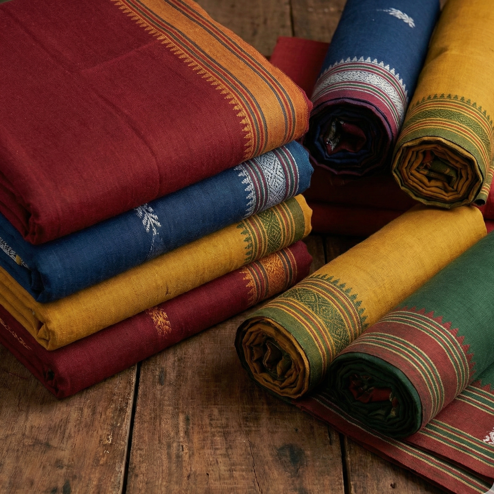 Mangalagiri traditional cotton dress materials