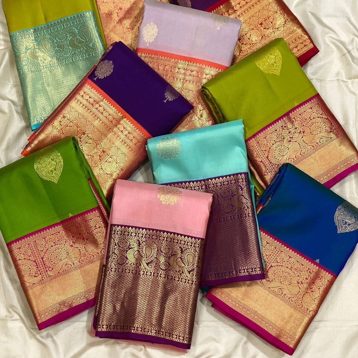 Mangalagiri Pattu big border sarees